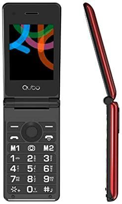Qubo X-28 Mobiele Telefoon - Rood - Dual SIM - Met Klep