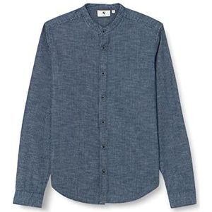 Garcia Herenshirt met lange mouwen, Shirt Heren, Hemd Heren, Chambray, M