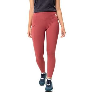 Vaude - Farley Stretch Capri II - Driekwartbroek - Zwart - Sneldrogend, Hoge Tailleband, Recycled Polyester