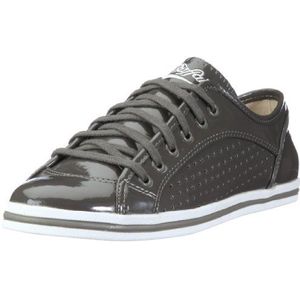Buffalo 507-v9987 Patent Pu Sneakers voor dames, Grau Grey235, 38 EU