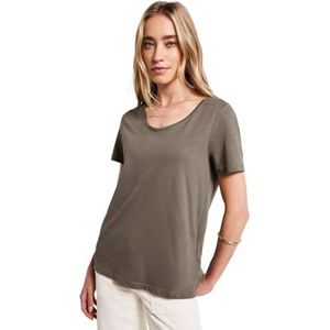 Street One - Gerda - T-shirt - Effen - Katoen-Modaalmix