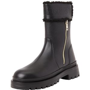 Love Moschino JA24245G0LIC600A, dameslaarzen, zwart, 37 EU, Zwart, 37 EU