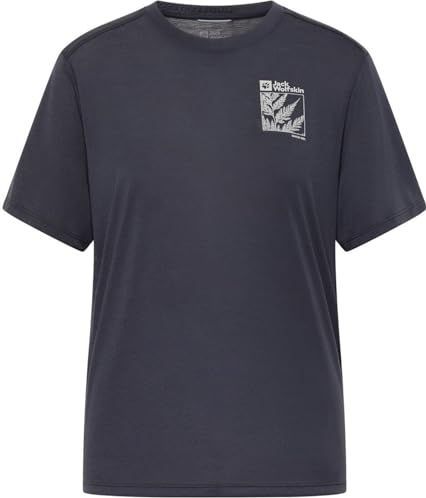 Jack Wolfskin - VONNAN GRAPHIC T W - T-shirt - Explore/Grafiet