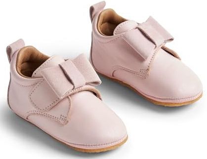 Wheat - Bow - Leren Slippers - Rose Ballet - Leren