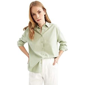 DeFacto Tunic T-shirt voor dames, groen, M