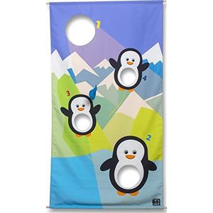 BS Toys Voer de Pinguïns - Werpspel voor kinderen en volwassenen vanaf 3 jaar - 1 tot 2 spelers
