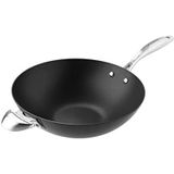 Scanpan 68303200 Wok met rooster en staafjes - Pro IQ, 32 cm