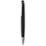 LAMY 2000 vulpotlood 101 – potlood in de kleur zwart, mat met gum tip – 0,7 mm fijne lijnvulling (Lamy M 40)