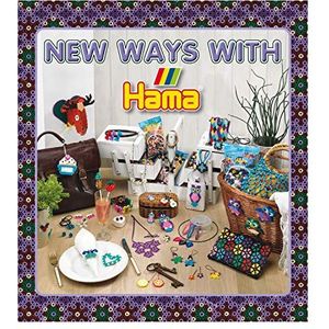 Hama Perlen 399-15 Inspiration boekje nr. 15 sjablonen met kleurrijke ideeën, motieven en instructies voor het knutselen met strijkkralen, creatief knutselplezier voor groot en klein