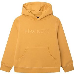 Hackett London Hackett LDN HDY Sweatshirt met capuchon voor jongens, oranje (Honey Gold), 7 jaar