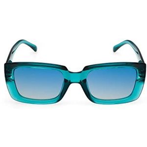 Contacta, Dafne Zonnebril voor dames met gepolariseerde glazen, glanzend, halftransparant, helder zicht, smaragdkleur, 24 g