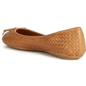 Geox Dames D Palmaria Ballet Flat, bruin, 39 EU, bruin, 39 EU