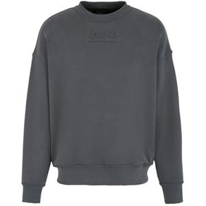 Armani Exchange Men's Modal Cotton Debossed Logo Pullover Crewneck Sweatshirt Urban Chic, XS, urban chic, XS