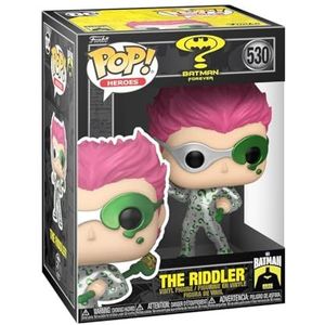 Funko POP! Movies: BM Forever - the Riddler - Metallic - Batman - Verzamelbaar Vinyl Figuurtje - Cadeau Idee - Officiële Merchandise -Filmfans - Modelfiguurtje voor Verzamelaars