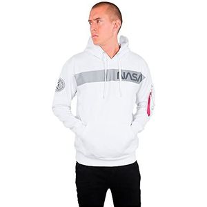 Apollo - Capuchon Hoodie - Zwart - Katoen - Reflecterende Print