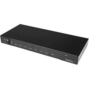 StarTech.com 8-poorts 4K 60Hz HDMI splitter - HDR ondersteuning - 7.1 surround audio geluid - HDMI-verdeler