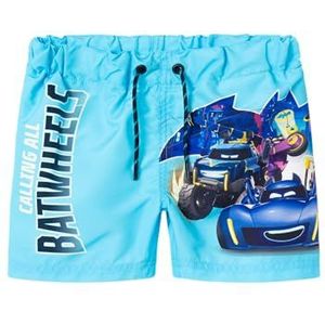 NAME IT - Nmmmicco Batwheels - Zwemshort - Bluefish - 80 cm