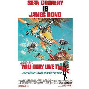 James Bond ""You Only Live Twice - Little Nellie"", 30 x 40 cm, canvasdruk