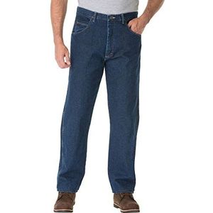 Wrangler Grote en lange stevige kleding Casual Fit Jeans voor heren, Antiek marineblauw denim, 64W x 34L, Antiek marineblauw denim, 64W x 34L