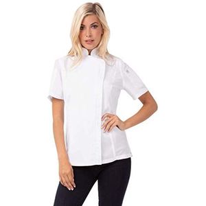 Chef Works Springfield Chef-koksjas voor heren, Wit, XXL