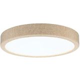 Paulmann Cosara LED Paneel - beige - rond - Plafonniere - IP44 - 15W - 4000K - 300mm