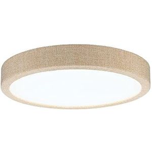 Paulmann Cosara LED Paneel - beige - rond - Plafonniere - IP44 - 15W - 4000K - 300mm