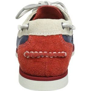 Timberland Earthkeepers Classic ongevoerd, bootschoenen voor dames, Blauw Rood Wit, 39 EU