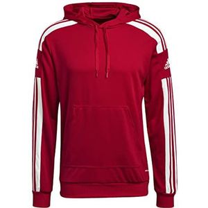 adidas - Squadra 21 - Hoodie - Team Power Red/White - Katoen