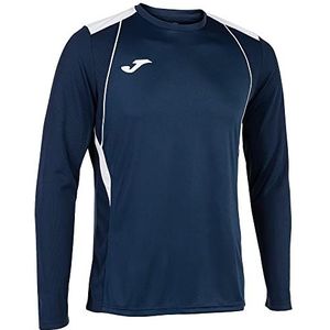 Joma Championship VII T-shirt voor heren (1 stuk), Wit marine, 6-7 años
