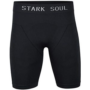 STARK SOUL Korte onderkleding naadloze - functionele legging WARM UP, heren sportshorts