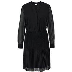 s.Oliver BLACK LABEL dames jurk kort, 48, zwart, 48