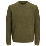 JACK & JONES Jprblasimon Souffle Knit Crew Neck, berk, L