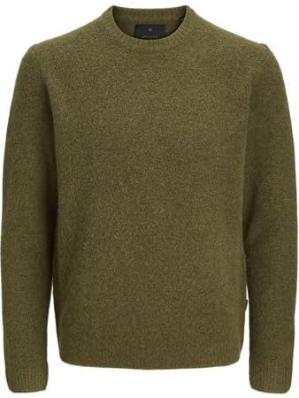 JACK & JONES Jprblasimon Souffle Knit Crew Neck, berk, L