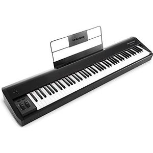 M-Audio Hammer 88 - USB MIDI Keyboard Controller met 88 toetsen met hoogwaardige hamerslag, inclusief een softwaresuite op studio-niveau