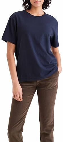 Dockers - Crew T-shirt - Blauw - Katoenjersey