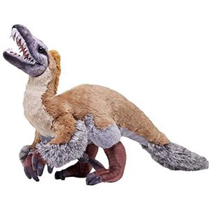 Everything Dinosaur Artist Dino Velociraptor Soft Toy