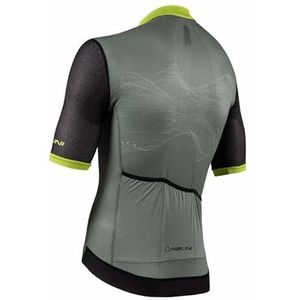 Nalini 03002401100C000.10 BASER GOMESH J Heren T-Shirt zwart/olijfgroen XXL, zwart/olijfgroen, XXL