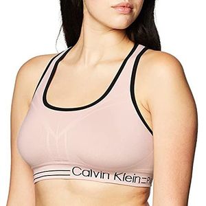 Calvin Klein Sportbeha Vrouwen Medium Impact Reversible BH Top, schelp, S