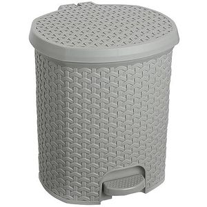 keeeper pedaalemmer, 11,5 l, afvalbak met pedaal, Tjark, Nordic Grey (grijs)