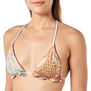 VERO MODA Vmmermaid zwemtop voor dames, Ierse crème/Aop: sine, XS