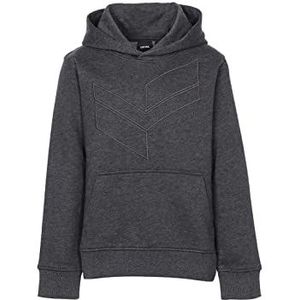Kaporal Sweatshirt voor jongens, model Monji, kleur medium grijs gemêleerd, maat 16A, Navmel, 10 Jaar