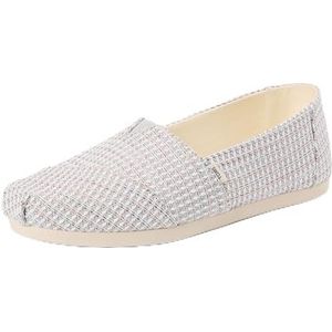 TOMS Alpargata Cloudbound instappers voor dames, Ultieme Grijze Repreve Wafel, 42.5 EU