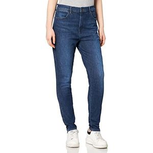 Wrangler High Rise Skinny Jeans voor dames, Goed Nieuws, 33W / 34L