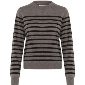 Part Two JaylynPW Damestrui met lange mouwen, relaxed fit, Zwarte streep, M