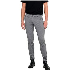 Only & Sons heren Broek Onsmark Pant Gw 0209 Noos, Medium grijs (grey melange), 33W / 30L