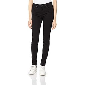 Kaporal - Skinny jeans met hoge taille. - Jenaa - dames, Zwart Blakblak, 28W x 32L