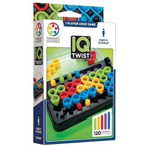 SmartGames IQ Twist - Puzzelspel met 120 opdrachten voor alle leeftijden