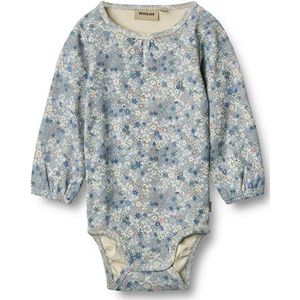 Wheat - Romper L/S - Iepen - Blue Summer Bloemen