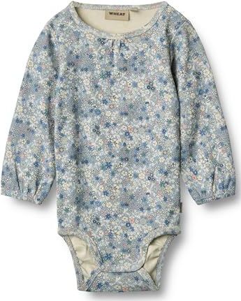 Wheat - Romper L/S - Iepen - Blue Summer Bloemen