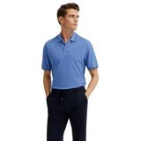 Bugatti - Polo - 100% Katoen - Met Contrasterende Strepen en Borduursel op de Borst